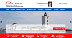 Desktop Screenshot of maffuccirealestate.com